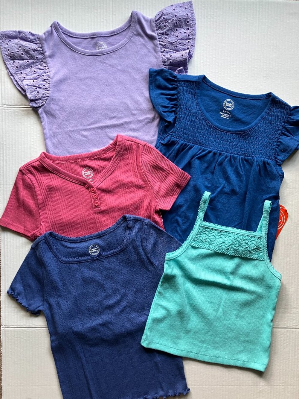 6/6x Wonder Nation Girl Shirts Bundle